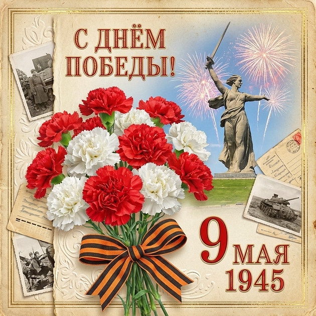 С ДНЁМ ВЕЛИКОЙ ПОБЕДЫ